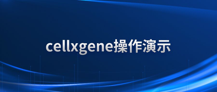 cellxgene操作演示